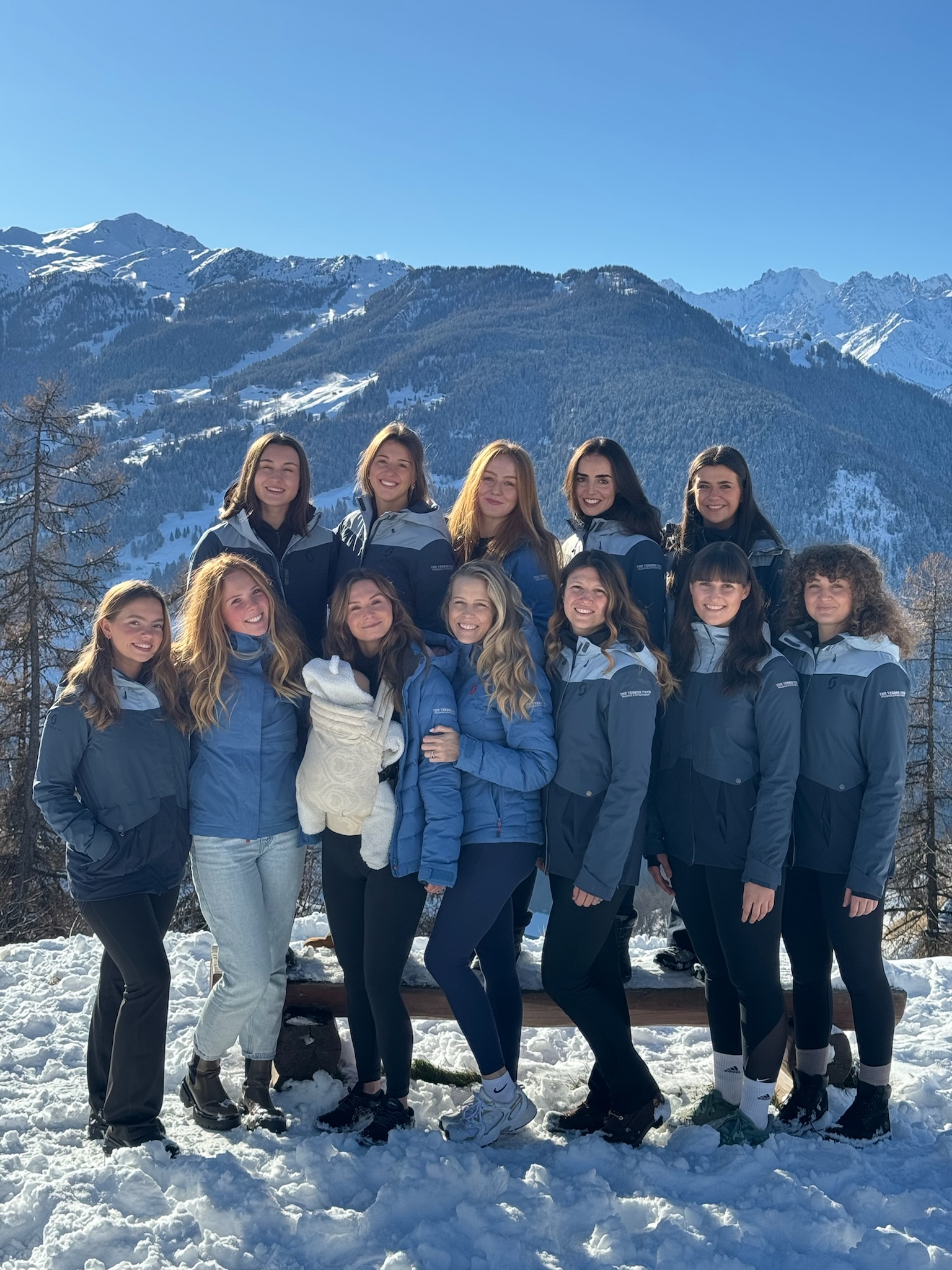 The Verbier Touch team in the mountains